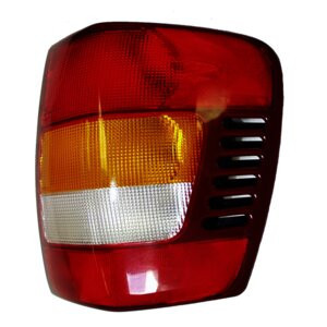 Crown Automotive 55155138AC Right Tail Lamp for Jeep 1999-2001 WJ Grand Cherokee thru 11/12/2001 - Amber, Red, White Plastic