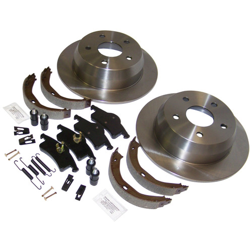 Crown Automotive 52098666K Brake Rebuild Kit Rear Left & Right - Fits 1999-2004 Jeep WJ, WG Jeep Grand Cherokee