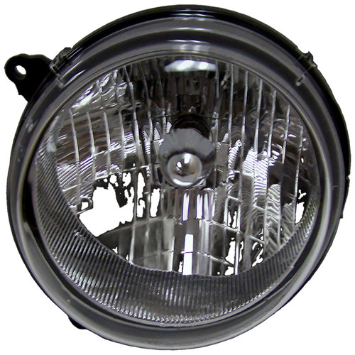 Crown Automotive 55155809AA Left Headlight Assembly for 2002 - 2004 Jeep KJ Liberty, USA and Canada Only, Includes Bulb and Bulb Retainer