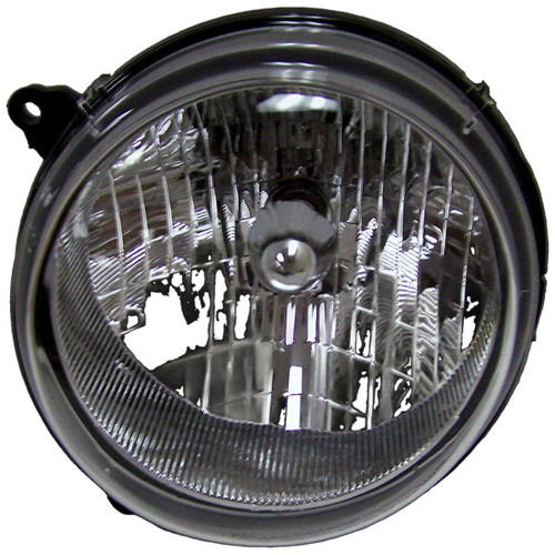 Crown Automotive 55155809AA Left Headlight Assembly for 2002 - 2004 Jeep KJ Liberty, USA and Canada Only, Includes Bulb and Bulb Retainer