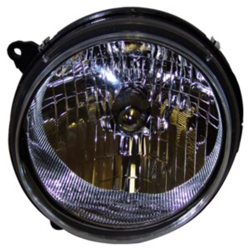 Crown Automotive 55155809AA Left Headlight Assembly for 2002 - 2004 Jeep KJ Liberty, USA and Canada Only, Includes Bulb and Bulb Retainer