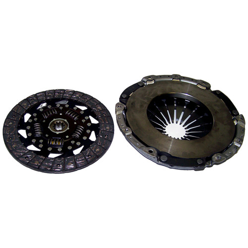 Crown Automotive 52104732AB 2-Piece Clutch Kit for 2007-2011 Jeep JK Wrangler w/ 3.8L Engine, Includes Clutch Disc and Pressure Plate