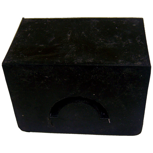 Crown Automotive 53000101 Front Pipe Insulator for 1984-1995 Jeep XJ Cherokee, MJ Comanche - Black Rubber, Sold Individually