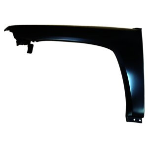 Crown Automotive 5115663AC Left Fender for 2007-2010 Jeep MK Compass, Non-Export - Black Metal, Sold Individually