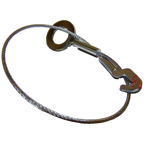 Crown Automotive J0943138 Drum Brake Automatic Adjusting Cable for Jeep 1969-78 CJ-5, CJ-6, CJ-7, 1972-1973 C104 Commando, 1963-1973 SJ