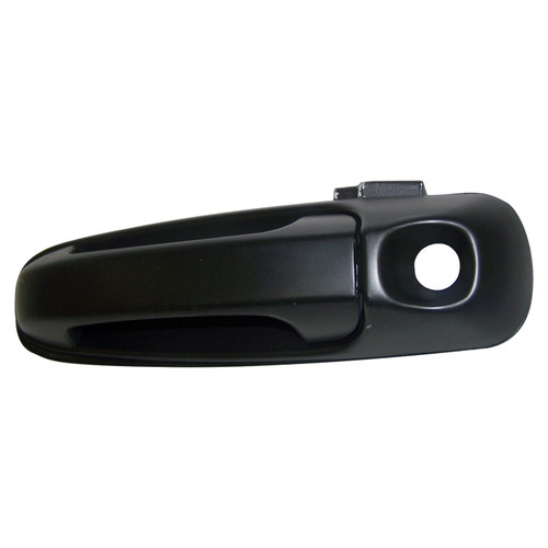Crown Automotive 5GG27XBQAB Left Front Door Handle w/ Key Hole for 2002-2004 Jeep WJ, WG Grand Cherokee w/ Limited Package, Smooth Black