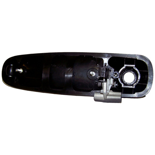 Crown Automotive 5GG27XBQAB Left Front Door Handle w/ Key Hole for 2002-2004 Jeep WJ, WG Grand Cherokee w/ Limited Package, Smooth Black