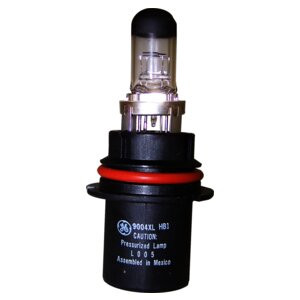 Crown Automotive 4388238 Headlight Bulb for 1993-1998 Jeep ZJ Grand Cherokee, 9004 Bulb - Black, Clear Glass, Metal, Plastic