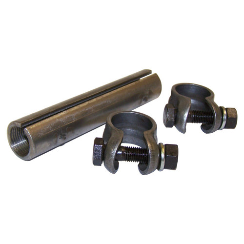 Crown Automotive J3200671 Drag Link Adjuster w/ Clamps for 1972-1986 Jeep CJ-5, CJ-6, CJ-7, CJ-8, C104, SJ, & J-Series - Steel