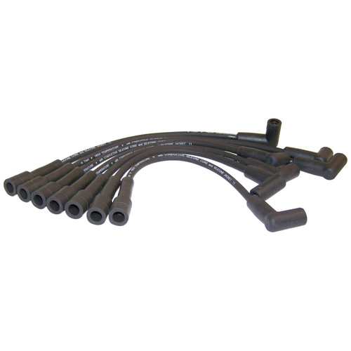 Crown Automotive 83300156 Spark Plug Wire Set - Fits 1987-1990 Jeep XJ Cherokee, MJ Comanche