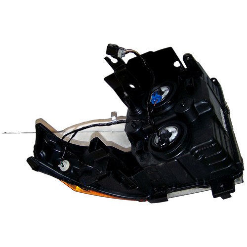Crown Automotive 55396537AI Left Headlight Assembly for 2006-2010 XK Commander w/ Halogen Lights, Includes Bulbs, Sold Individually