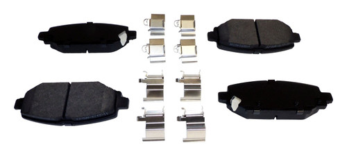 Crown Automotive 68385238AA Rear Brake Pad Set for 2018-2020 Jeep JL Wrangler w/ 12.9" Rear Brake Rotors, Includes Brake Pad Springs