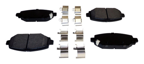 Crown Automotive 68385238AA Rear Brake Pad Set for 2018-2020 Jeep JL Wrangler w/ 12.9" Rear Brake Rotors, Includes Brake Pad Springs