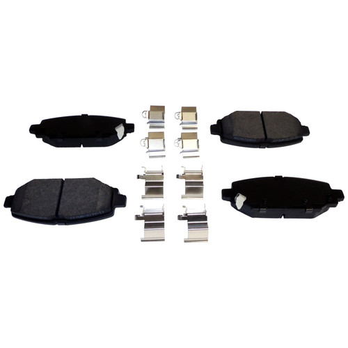 Crown Automotive 68385238AA Brake Pad Set Rear Left & Right Inner & Outer - Fits 2018-2020 Jeep JL Wrangler
