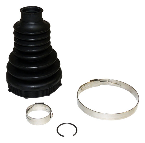 Crown Automotive 68267180AA Left or Right Rear Inner CV Shaft Boot Kit for 2015+ BU & BV Jeep Renegade, Includes Boot, Large Clamp, Small