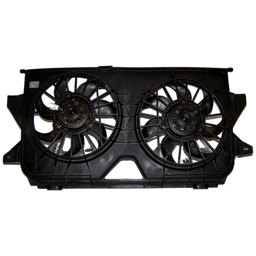 Crown Automotive 4677695AA Engine Cooling Fan Assembly for 01/31/2005-2007 Dodge and Chrysler Minivans w/ 2.4L, 3.3L, 3.8L Engines