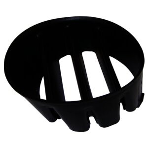 Crown Automotive 55156019AA Right Fog Lamp Insert for 2002-2004 Jeep KJ Liberty - Black Plastic, Sold Individually