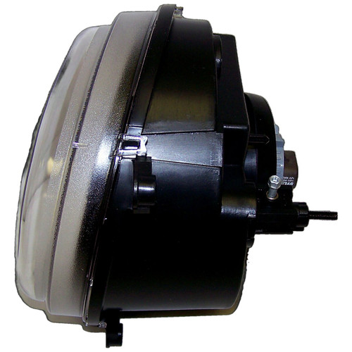 Crown Automotive 55155808AA Right Headlight Assembly for 2002 - 2004 Jeep KJ Liberty, USA and Canada Only, Includes Bulb and Bulb Retainer