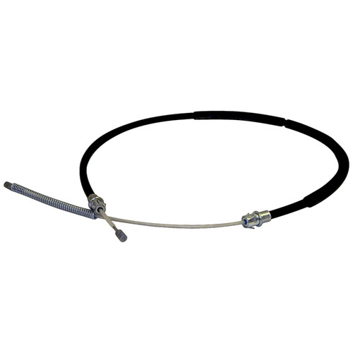 Crown Automotive 52003256 Rear Parking Brake Cable for 1987-1989 Jeep XJ Cherokee, Left or Right - Black Plastic, Rubber, Steel