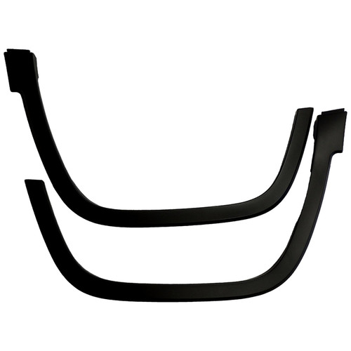 Crown Automotive 68210314K Front Fender Flare Set for 2014-2018 Cherokee w/o Body Colored Fender Flares - Black Plastic
