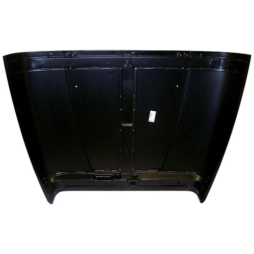 Crown Automotive 55345059 Hood for 1987-1995 Jeep YJ Wrangler, Black Primed - Black Metal, Sold Individually