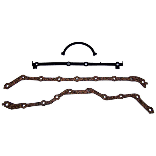 Crown Automotive 83504661 Engine Oil Pan Gasket Front & Rear Left & Right - Fits 1997-2002 Jeep TJ Wrangler