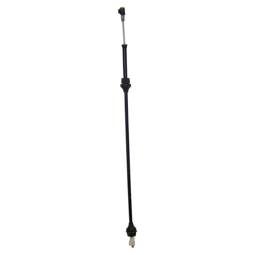 Crown Automotive J5362800 Throttle Cable for 1981-1986 Jeep SJ, J-Series w/ 4.2L Engine - Black Plastic, Rubber, Steel, Sold Individually