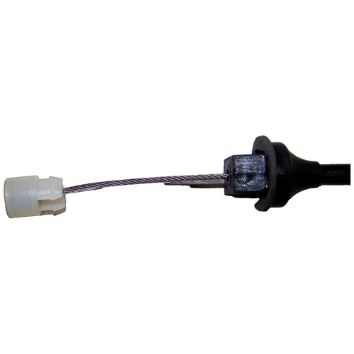 Crown Automotive J5362800 Throttle Cable for 1981-1986 Jeep SJ, J-Series w/ 4.2L Engine - Black Plastic, Rubber, Steel, Sold Individually