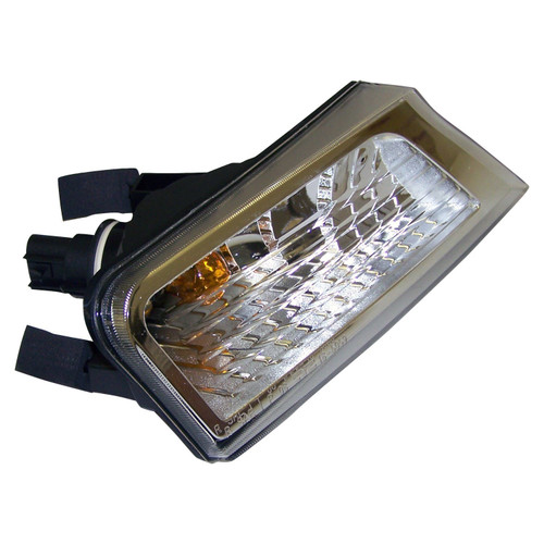 Crown Automotive 57010124AA Right Park and Turn Signal Lamp for 2008-2012 Jeep KK Liberty - Amber, Clear Plastic, Sold Individually