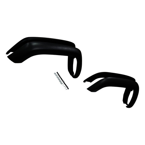 Crown Automotive 5FWKMT 4-Piece Fender Flare Kit for 1997-2001 Jeep XJ Cherokee, Black Matte Finish, Includes 2 Front Flares, 2 Rear