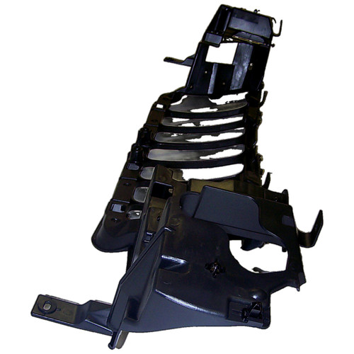 Crown Automotive 55156753AB Header Panel for 2004 WJ, WG Grand Cherokee, Black Plastic - Black Plastic, Sold Individually