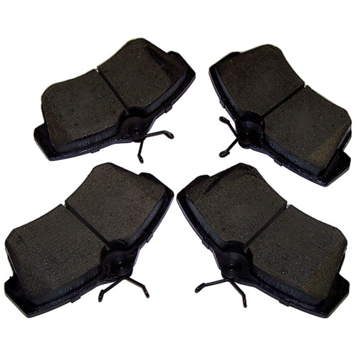 Crown Automotive 5017843TI Front Brake Pad Set for 2001-2010 Chrysler PT Cruiser - Gray Ceramic