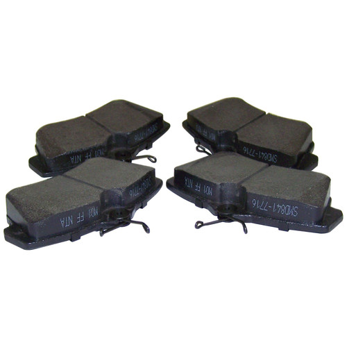 Crown Automotive 5017843TI Brake Pad Set Front Left & Right - Fits 2001-2010 Chrysler PT Cruiser