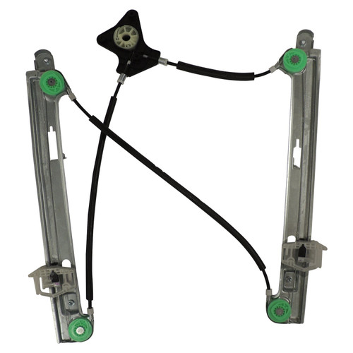 Crown Automotive 68002897AA Left Front Window Regulator 2007-2017 Jeep MK Compass w/ Power Windows, Does Not Include Motor