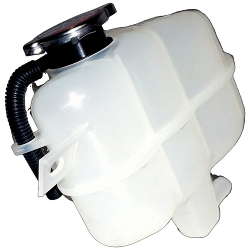 Crown Automotive 5058456AE Coolant Bottle for 2009+ JC Dodge Journey & 2012-2016 JF Fiat Freemont w/ 3.6L Engine - Clear Plastic