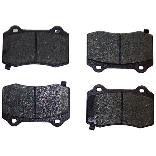 Crown Automotive 68003610AA Rear Brake Pad Set for 2006-2007 Jeep WK, WH Grand Cherokee w/ SRT8 Package, Includes 4 Brake Pads
