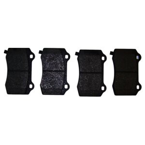 Crown Automotive 68003610AA Rear Brake Pad Set for 2006-2007 Jeep WK, WH Grand Cherokee w/ SRT8 Package, Includes 4 Brake Pads