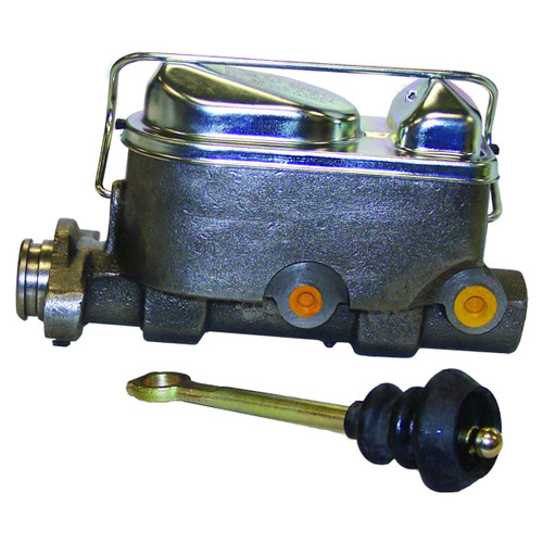 Crown Automotive 5252626 Brake Master Cylinder for 1990-1995 YJ Wrangler w/ 2.5L, 4.0L Engine w/o ABS Except Europe - Gray, Zinc Metal