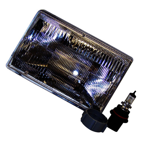Crown Automotive 55155126 Right Headlight Assembly for 1993-1998 Jeep ZJ Grand Cherokee, Includes Bulb and Bulb Retainer