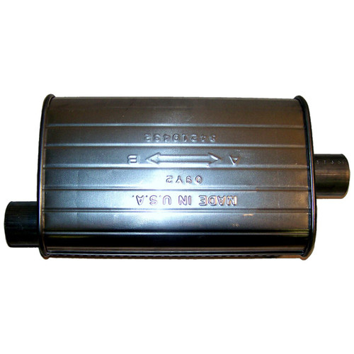 Crown Automotive 4427757 Muffler for Select 1992-1995 Dodge Caravan, Chrysler Town & Country and Plymouth Voyager Minivans w/ 3.0L, 3.3L
