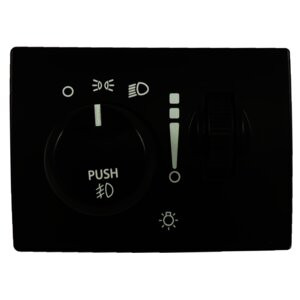 Crown Automotive 68019678AE Headlight Switch for Dodge 2005-2008 Magnum, 2005-2010 Charger, 2008-2010 Challenger w/ Fog Lamps, w/o