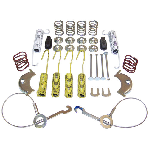 Crown Automotive 4636778 Drum Brake Hardware Kit Rear Left & Right - Fits 1986-1995 Jeep