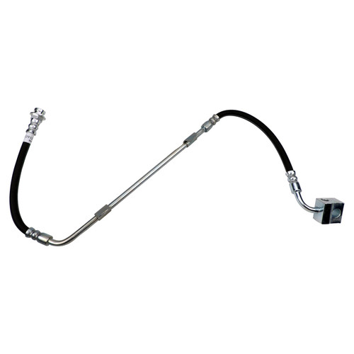 Crown Automotive 52128096AB Rear Brake Hose for 1999-2004 Jeep WJ Grand Cherokee - Black, Zinc Metal, Rubber, Sold Individually