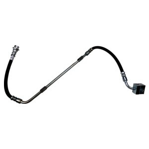 Crown Automotive 52128096AB Rear Brake Hose for 1999-2004 Jeep WJ Grand Cherokee - Black, Zinc Metal, Rubber, Sold Individually