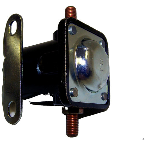 Crown Automotive J3227812 Starter Solenoid for 1967-1977 AMC Gremlin, Hornet, Matador, Pacer - Black Metal, Sold Individually