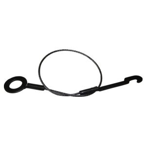 Crown Automotive J0943147 Rear Brake Auto-Adjusting Cable for 1963-1973 Jeep J-Series w/ 12" Brakes, Left or Right - Metal