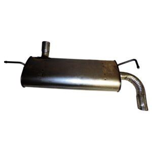 Crown Automotive 5147215AD Muffler for 2012-2018 Jeep JK Wrangler w/ 3.6L Engine and 2014-2018 Jeep JK Wangler w/ 3.0L Gasoline Engine