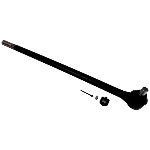 Crown Automotive J8123316 Drag Link Tie Rod End for 1974-1988 SJ Cherokee Sport, J-10, & J-20, 25" Long - Black Rubber, Steel
