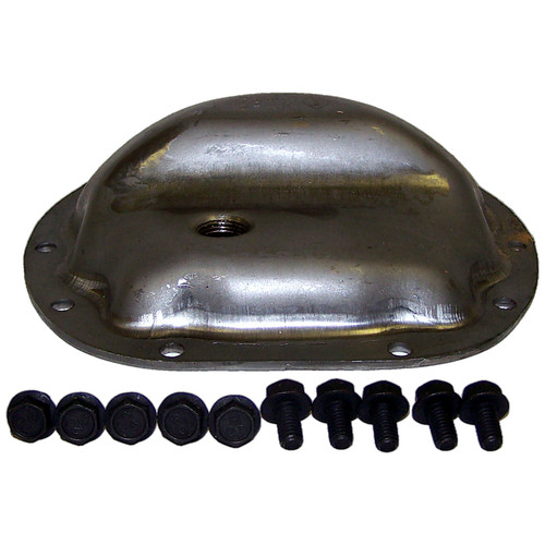 Crown Automotive 5012451AA Front Differential Cover Kit for Jeep 1999-2004 WJ, WG Grand Cherokee, Includes Cover, Fill Plug, and Bolts