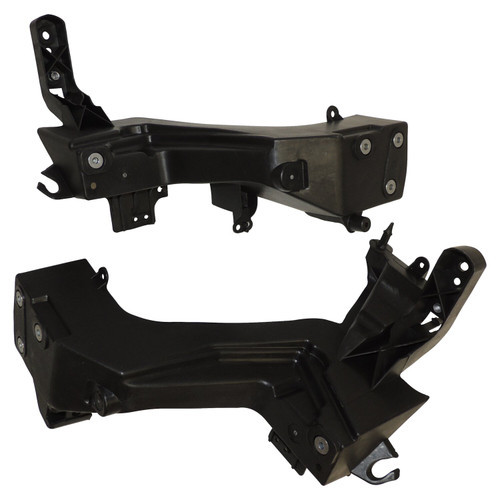 Crown Automotive 68223399K Headlamp Mounting Bracket Set for 2014-2022 Jeep WK2 Grand Cherokee - Black Plastic